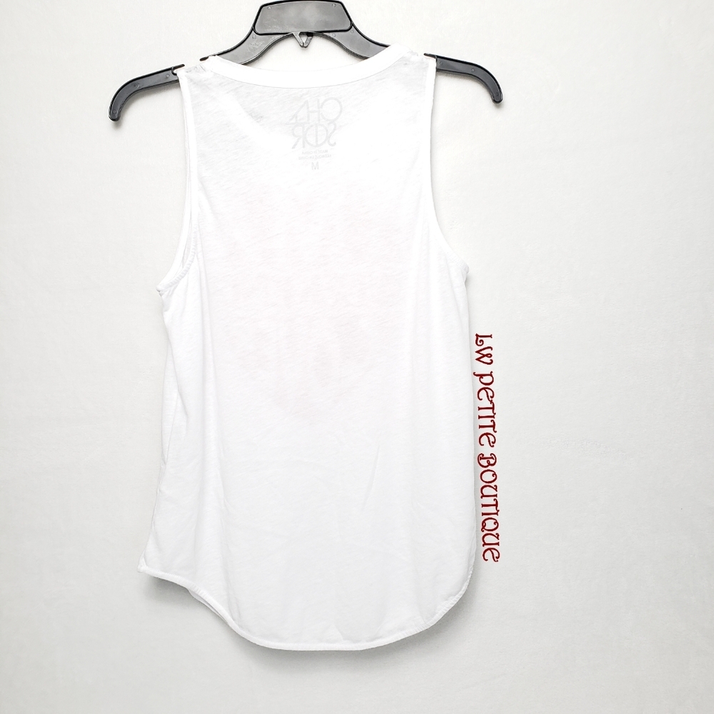Chaser Weekend Lover Tank Top sz Medium - Picture 4 of 6